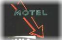 placa de motel, usada como logotipo da comunidade