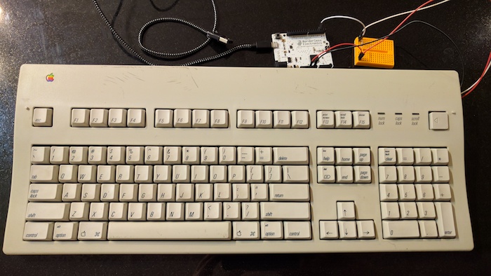 Keyboard + Arduino 
