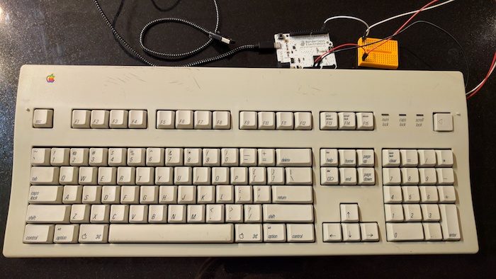 apple adb keyboard to usb