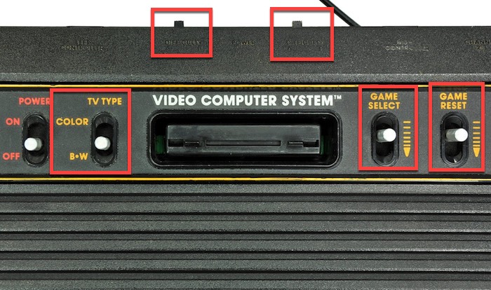 Joystick Breadboard Breakout for C64 VIC20 Atari 2600 VCS Development 
